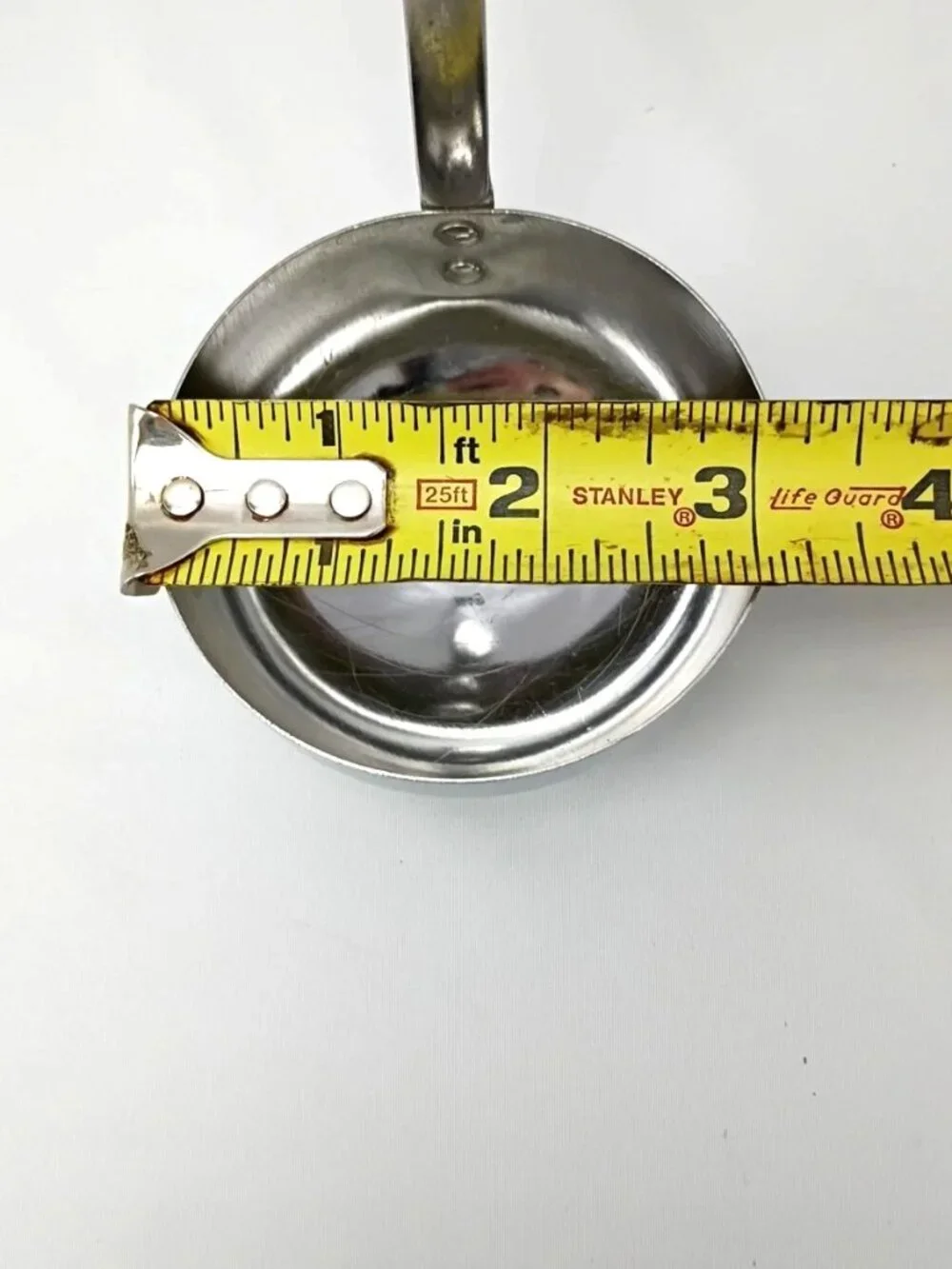 Vintage EKCO STAINLESS STEEL Serving Ladle ATOMIC STARBURST Handle MCM Soup Star